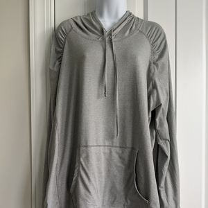 RBX hooded exercise shirt.
